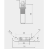 Conector Invisível K0810
