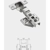 Dobradiça Amortecida T16-802